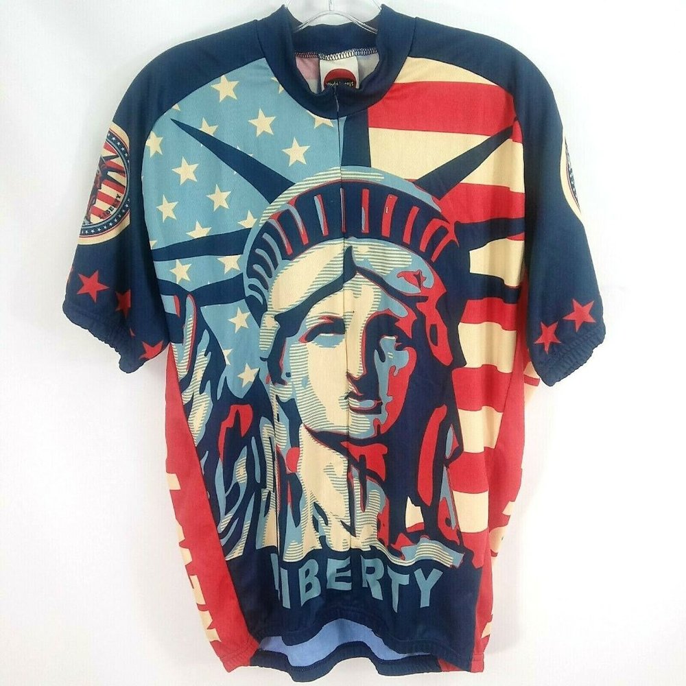 World Jerseys L Cycling Jersey New York Liberty
